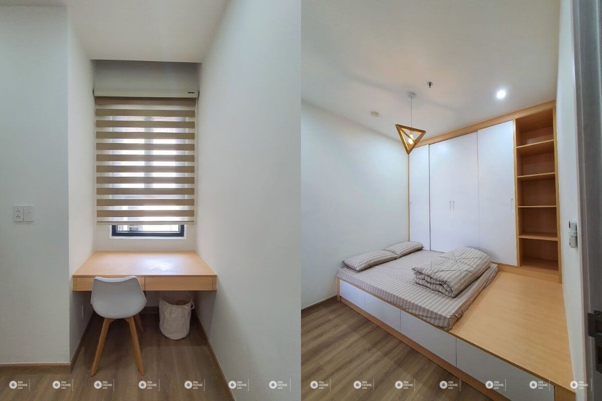 small bedroom interior of Ms. Thao Vy's compass one