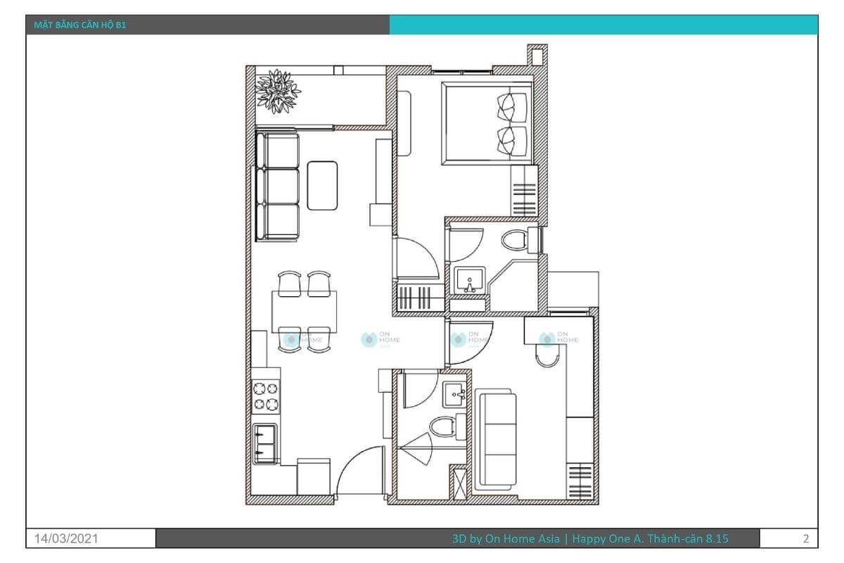 happy one 2 bedroom apartment floor plan