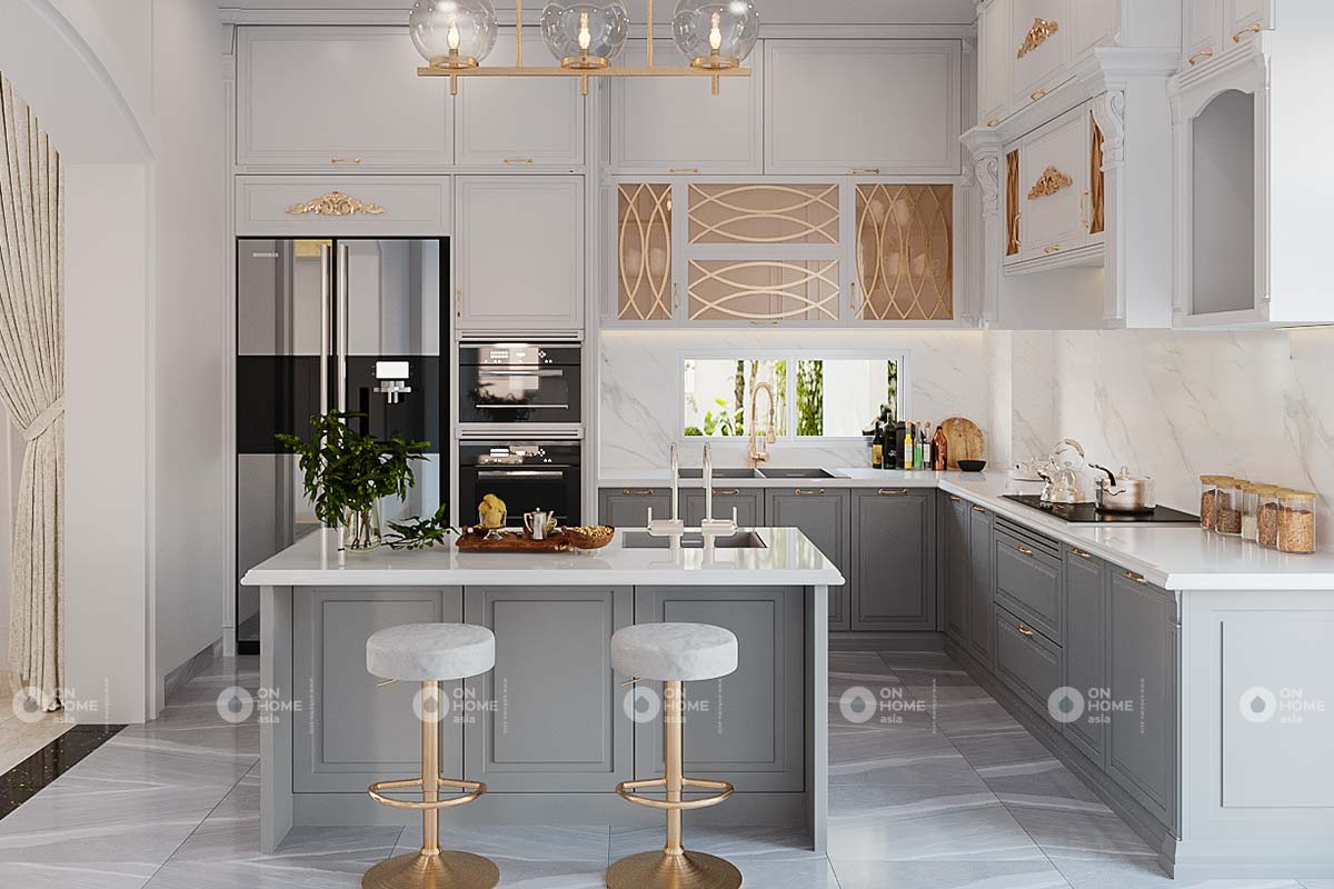 interior design kitchen thermal villa Bach Dang