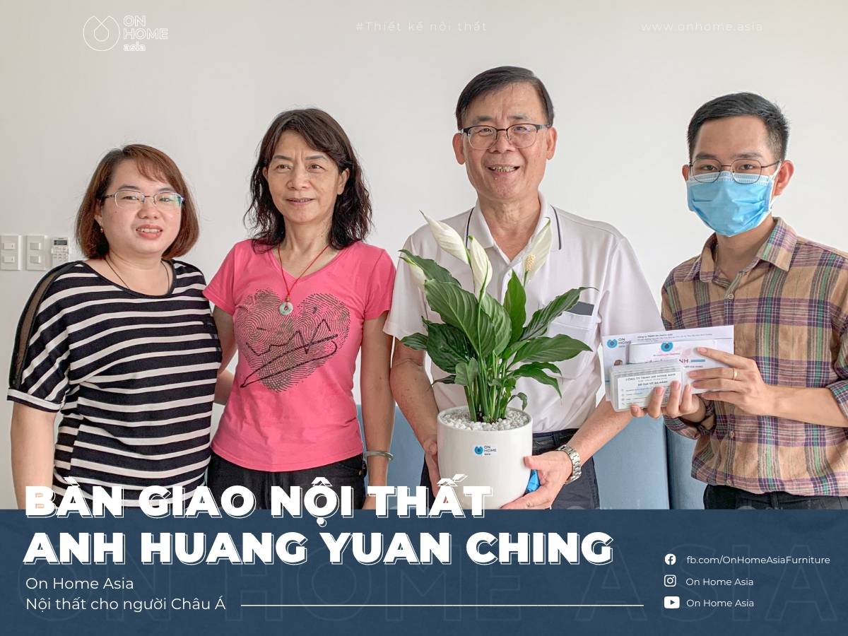 Handing over the interior of Mr. Huang's 2 bedroom apartment