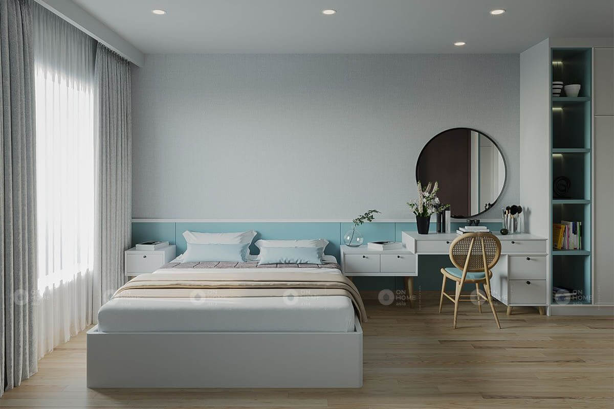 Sora Gardens II bedroom interior design - Ms. Phuong
