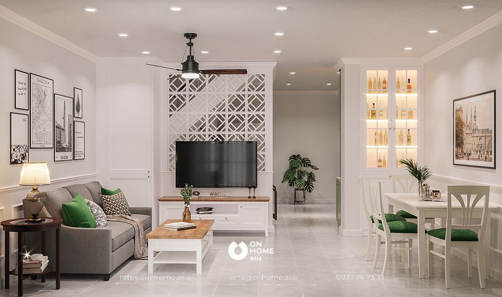 Nội thất nhà phố 1 trệt 2 lầu - chị xuân