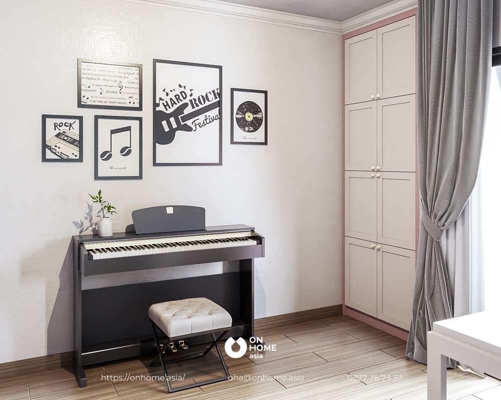 Nội thất nhà phố 1 trệt 2 lầu - chị xuân