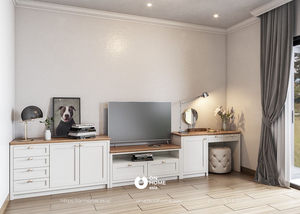 Nội thất nhà phố 1 trệt 2 lầu - chị xuân