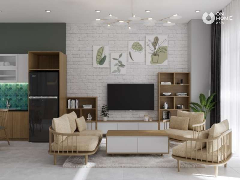 Nội thất nhà phố anh sáng