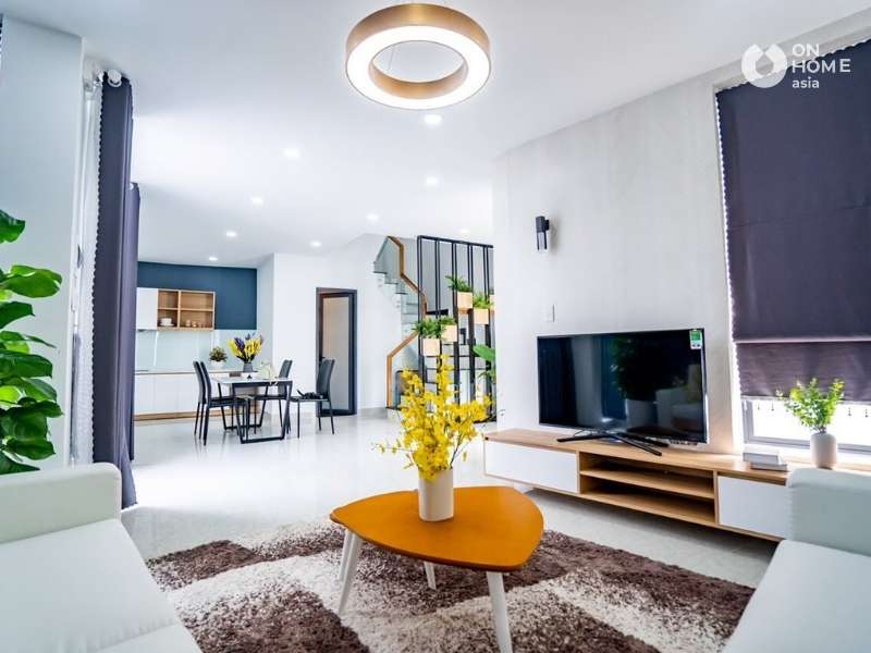 Nội thất nhà phố anh trung tuyến