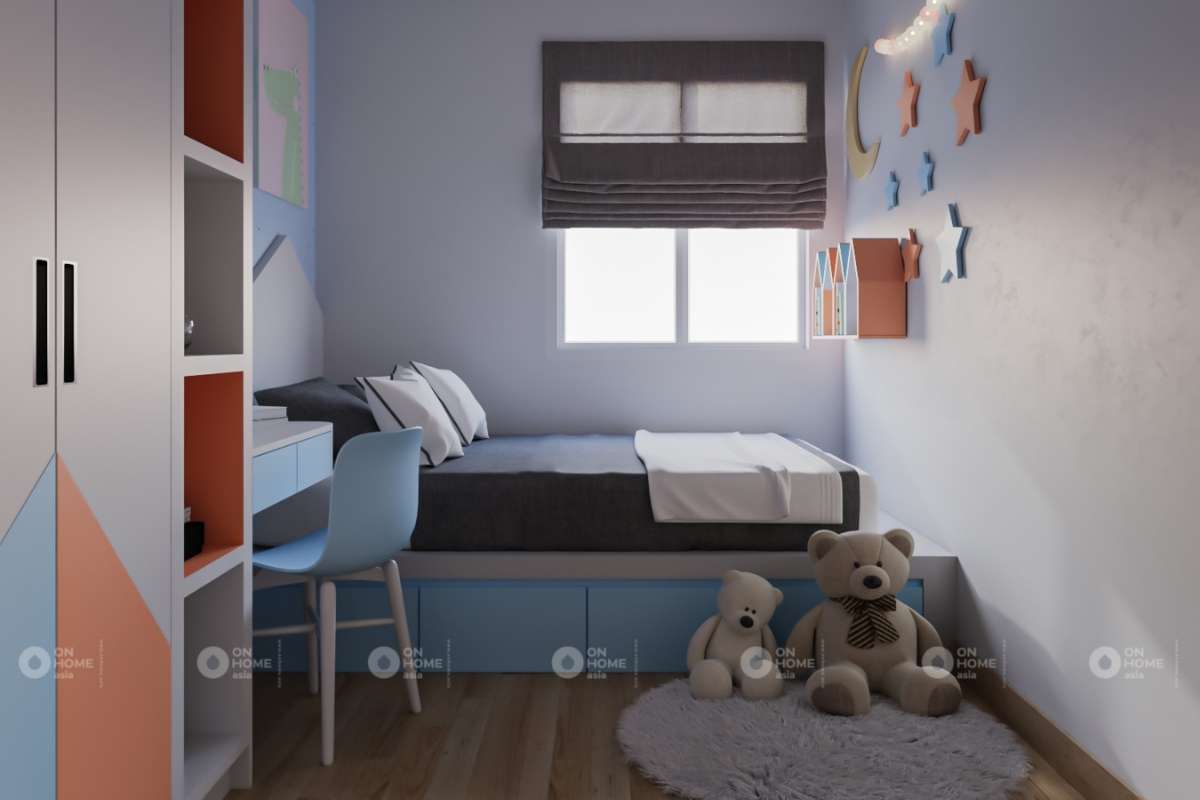 phòng ngủ trẻ em căn hộ eco xuân