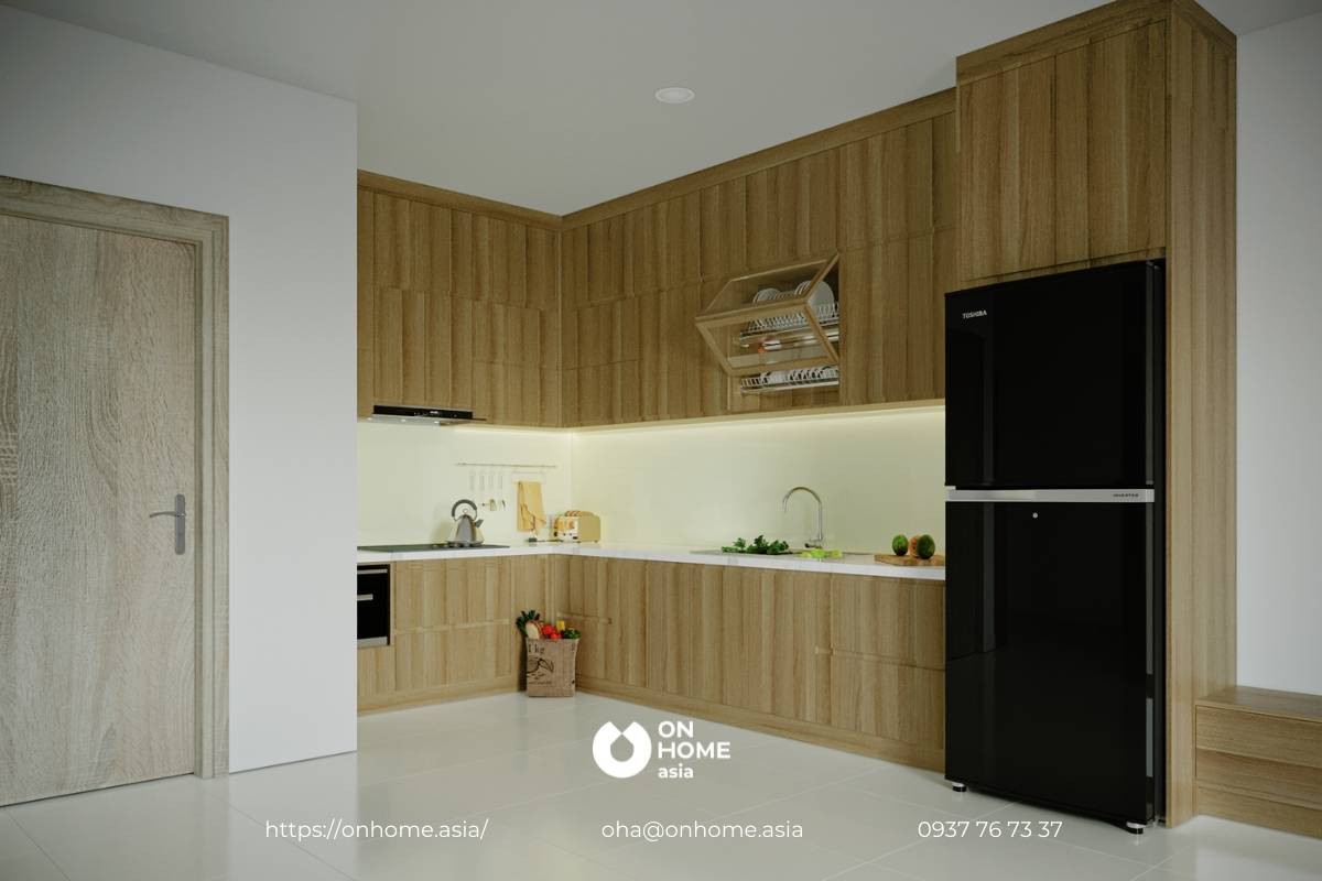 Sora gardens ii apartment interior - mrs. Cam hang - 2br The kitchen of mrs. Cam hang's apartment