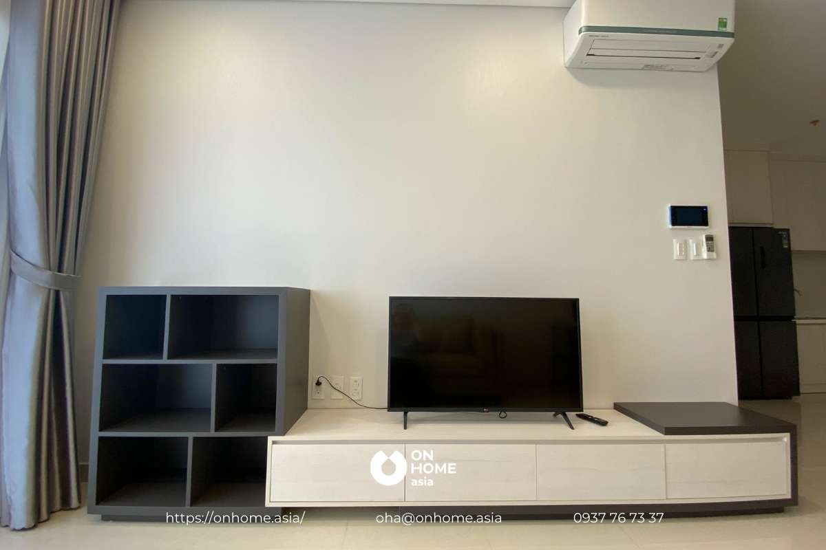 Nội thất căn hộ sora gardens ii - mr. Kang - 3pn Kệ tivi