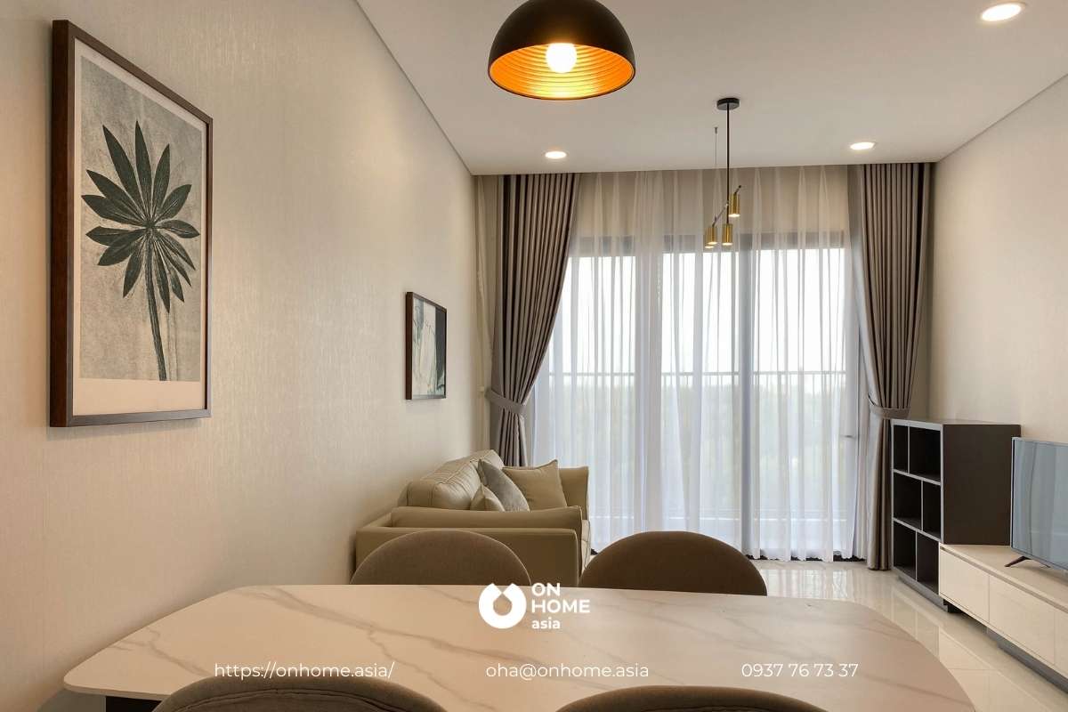 Nội thất căn hộ sora gardens ii - mr. Kang - 3pn Không gian phòng khách