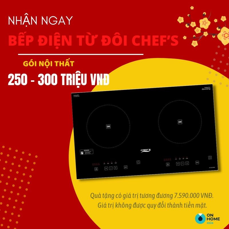 Quà tặng gói nội thất 250 - 300 triệu vnd