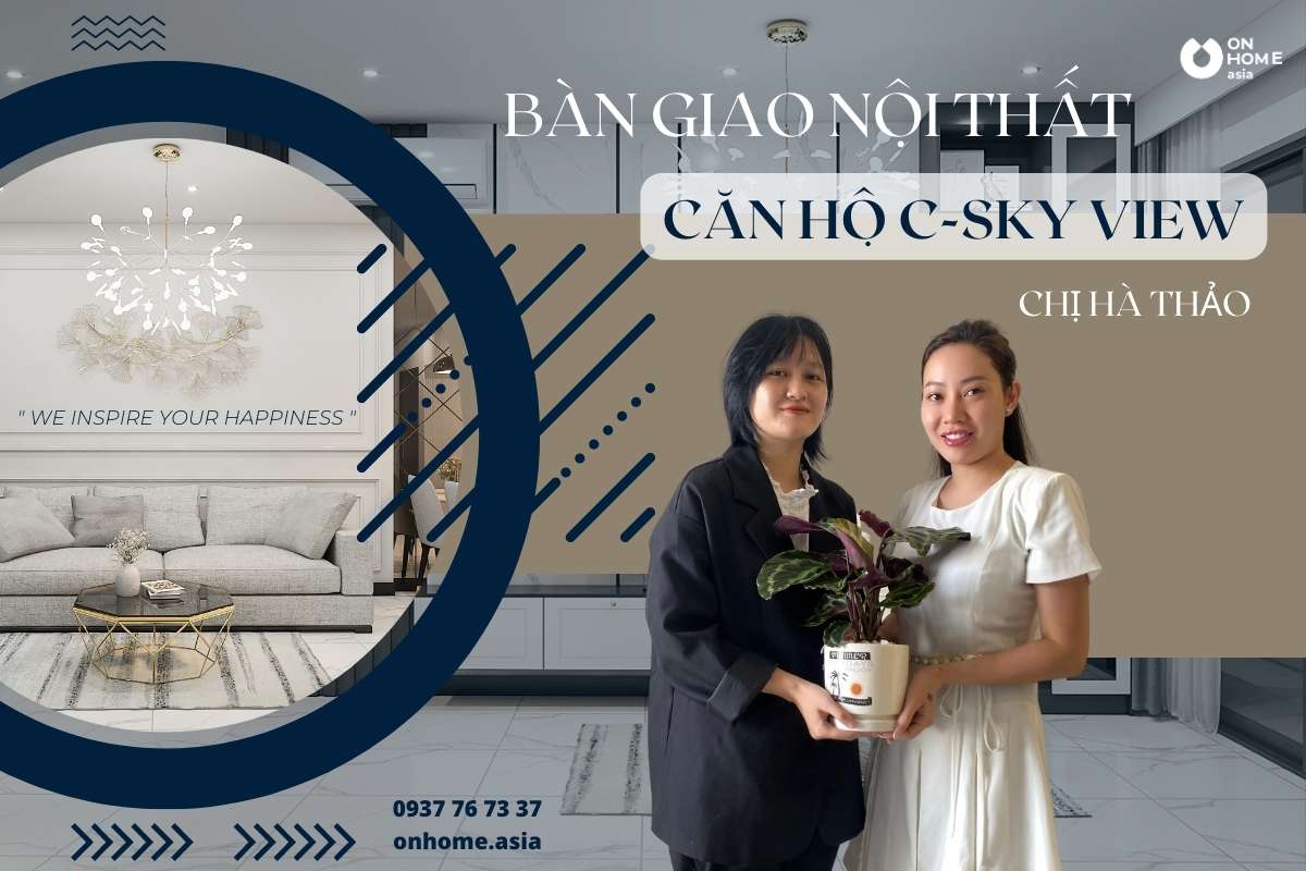 Ms. Ha Thao - The interior of C-Sky View apartment