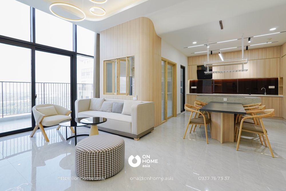 Thiết kế nội thất căn hộ Penthouse Sora Gardens 2