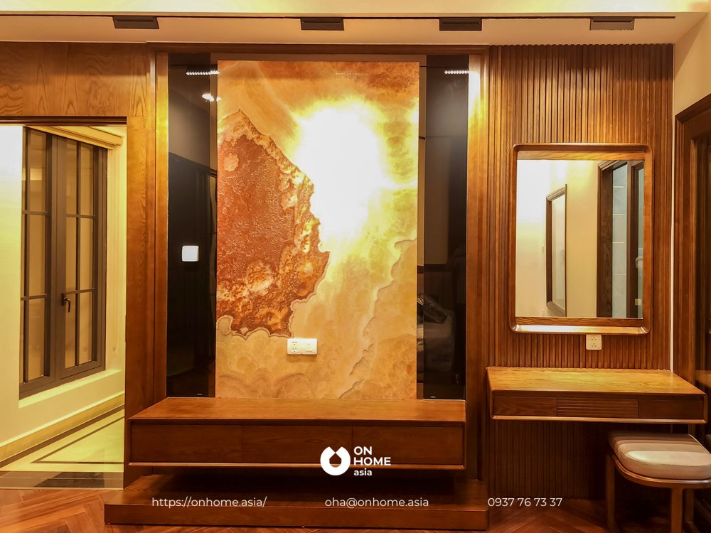 Thiết kế biệt thự swanbay 1 trệt 2 lầu - anh cương Không gian phòng thờ của biệt thự swanbay anh cương
