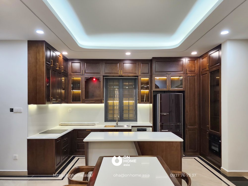 Thiết kế biệt thự swanbay 1 trệt 2 lầu - anh cương Không gian phòng thờ của biệt thự swanbay anh cương