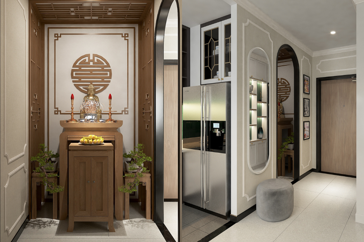 Thiết kế nội thất căn hộ delasol - cô thu hà 8 1