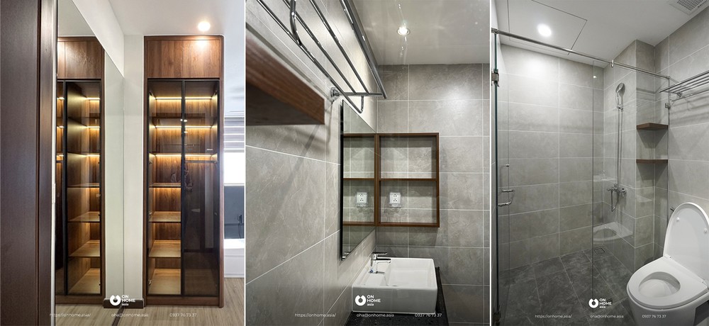 Nội thất căn hộ cskyview 3 phòng ngủ - phòng ngủ master