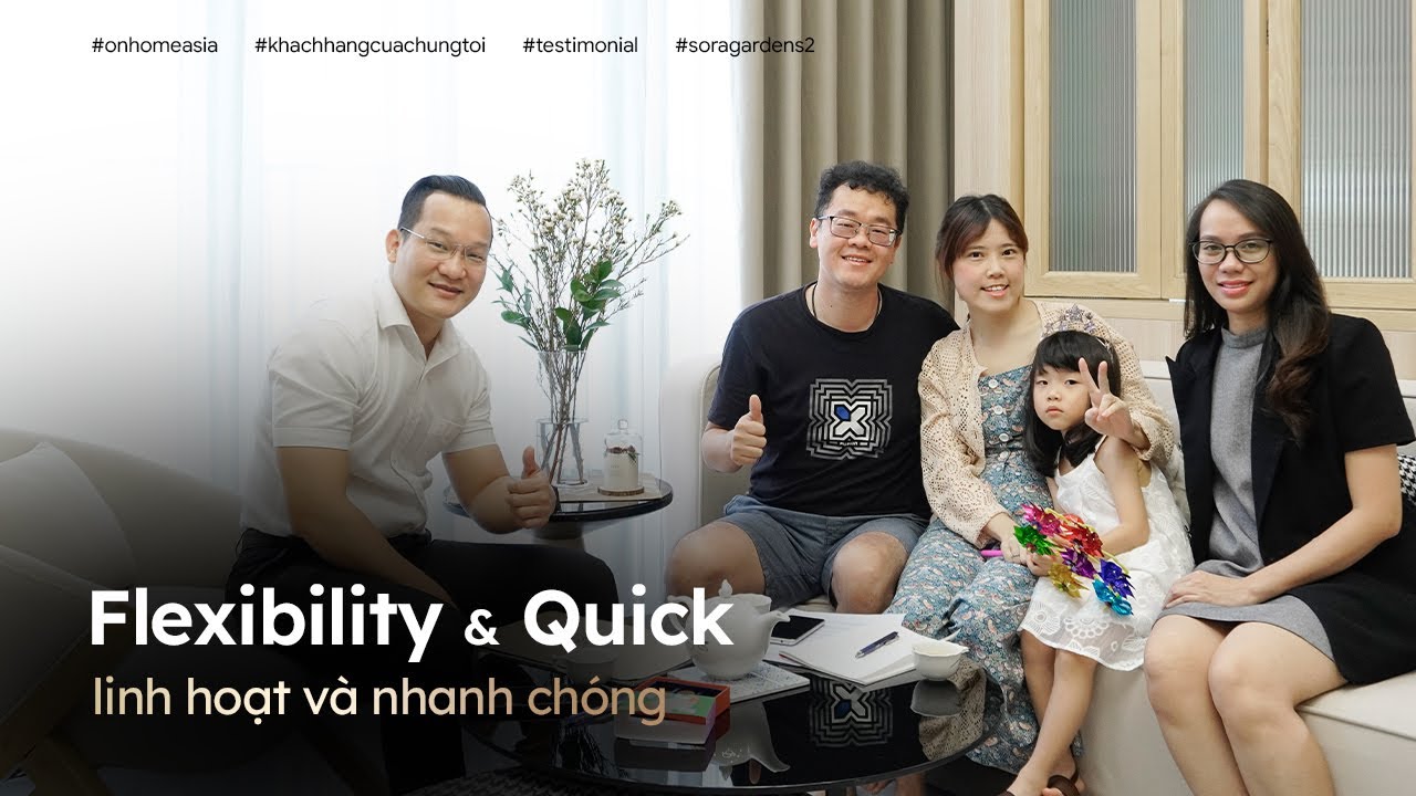 Khách hàng penthouse sora gardens ii nói gì về chúng tôi Mr. Lee and mrs. Alice - penthouse sora gardens ii