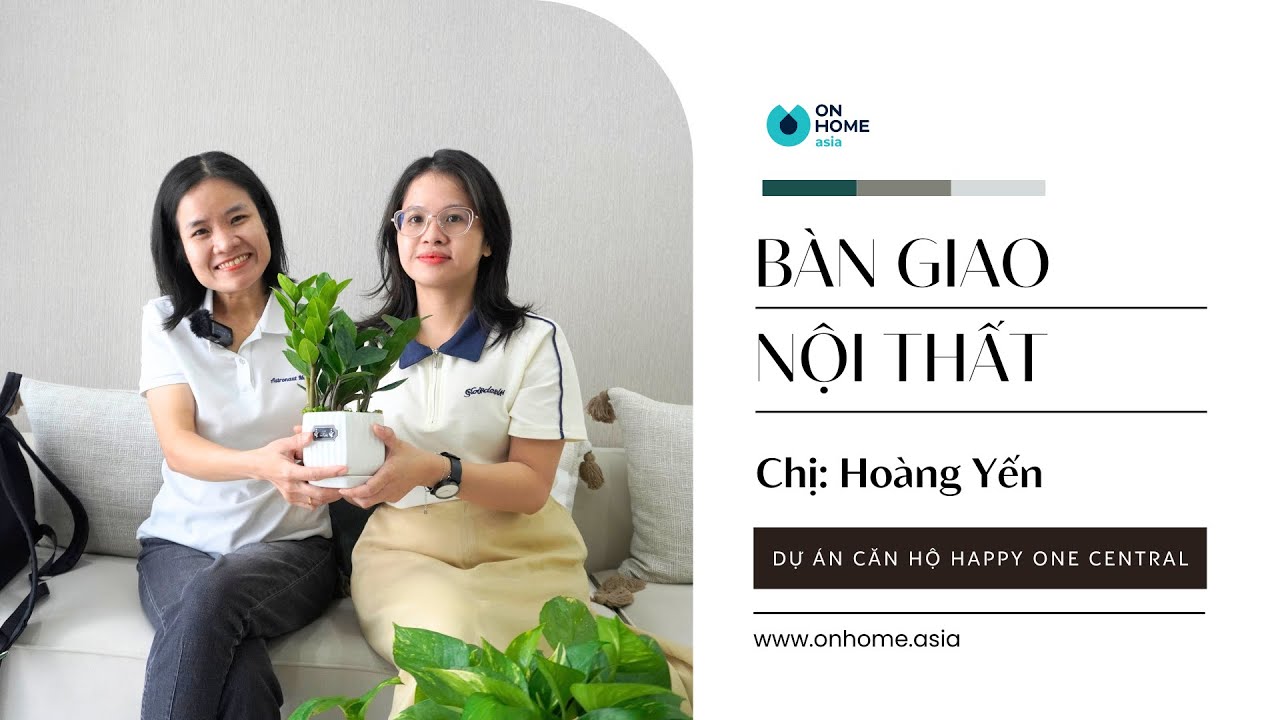 Nội thất căn hộ happy one central 1pn - chị hoàng yến Nội thất chị hoàng yến