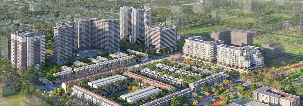 Nội thất penthouse the ten midori park Dự án the ten
