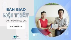 Bàn giao nội thất compass one 2pn - chị kim thảo