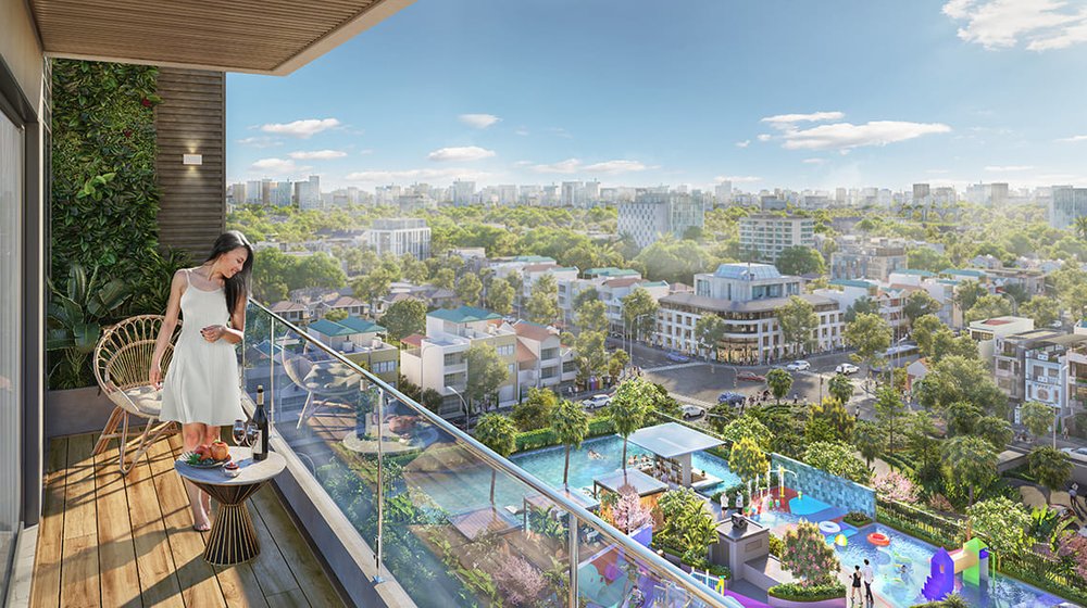 Nội thất penthouse và duplex fiato uptown
