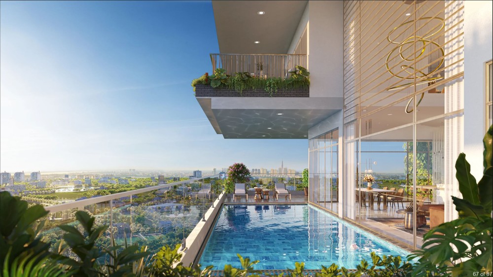 Nội thất penthouse và duplex fiato uptown
