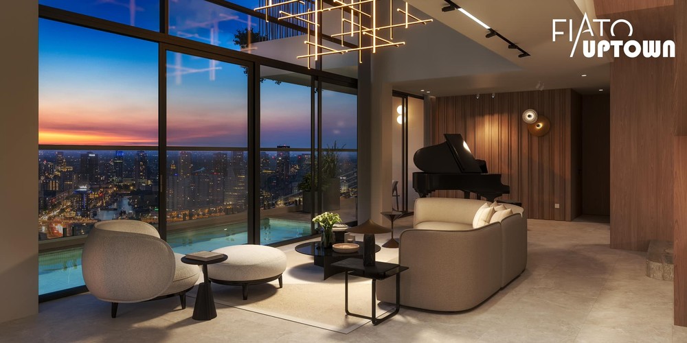 Nội thất penthouse và duplex fiato uptown