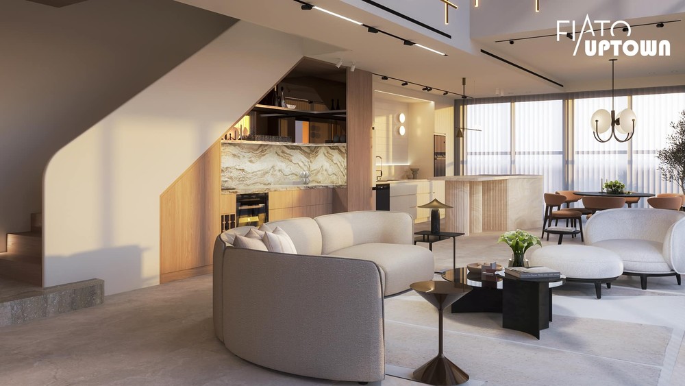 Nội thất penthouse và duplex fiato uptown