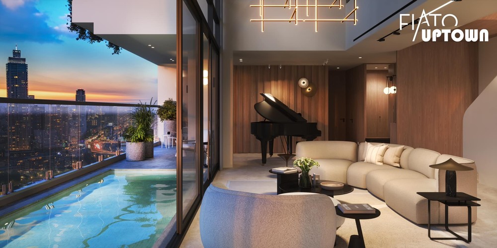 Nội thất penthouse và duplex fiato uptown