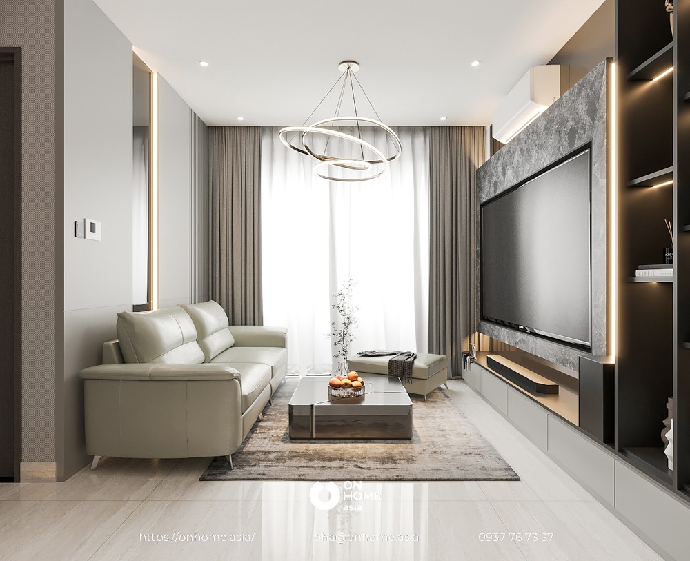 Nội thất căn hộ happy one central 3pn – mr. Ha Nội thất căn hộ happy one central 3 phòng ngủ