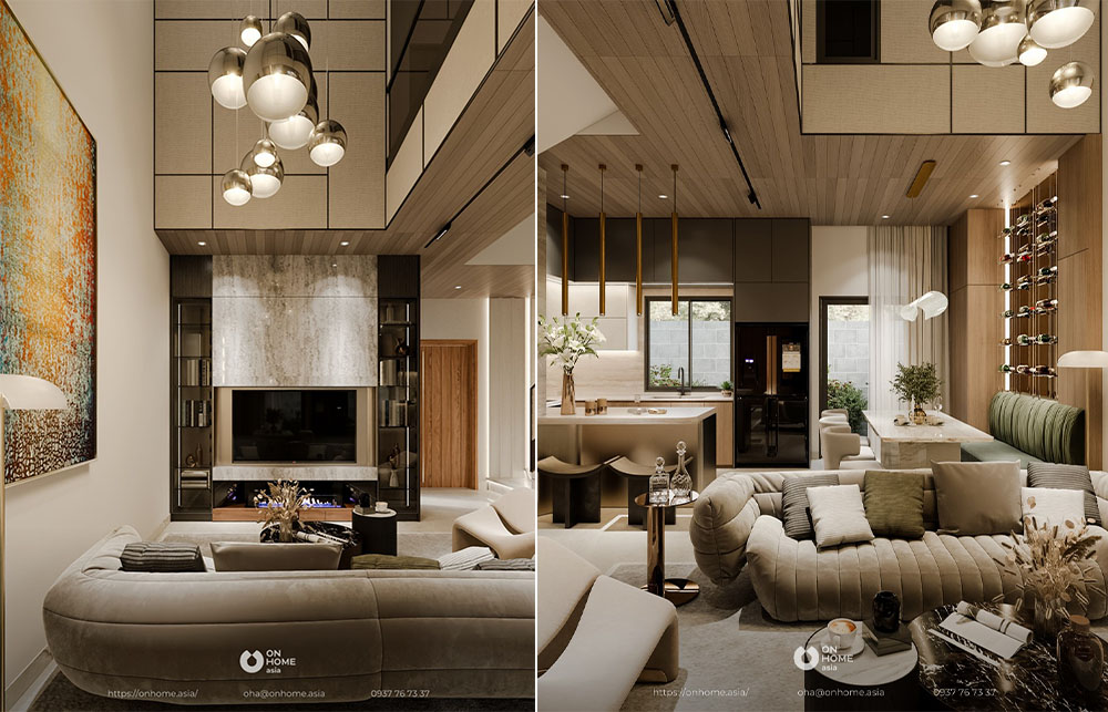 Thiết kế nội thất nhà phố liền kề sycamore