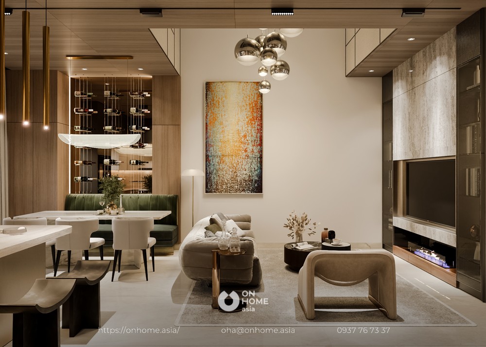 Thiết kế nội thất nhà phố liền kề sycamore