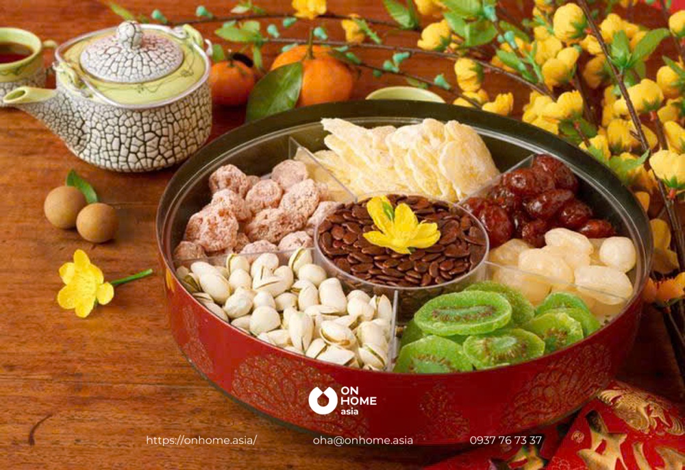 Trang trí nội thất ngày tết năm 2025 Trang trí nội thất ngày tết năm 2025