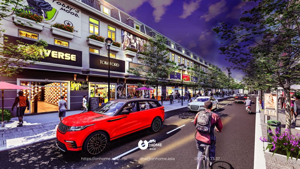 Dự án nhà phố bình dương - đại phát mall town có giá bán hấp dẫn