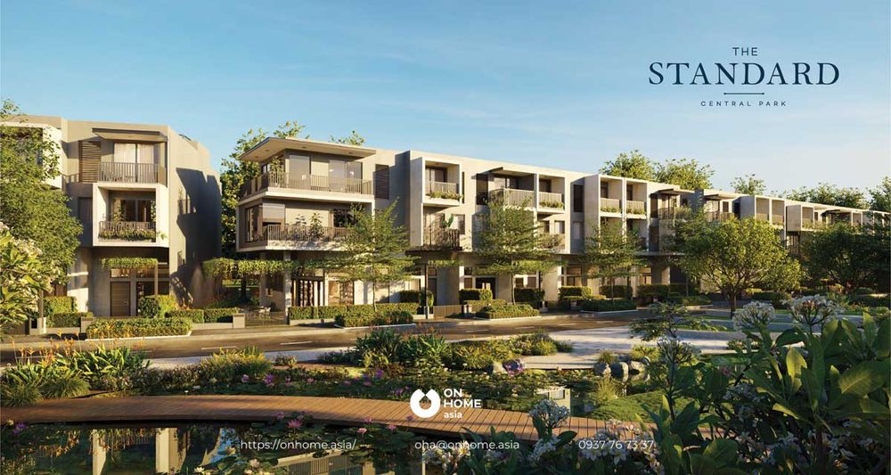 Dự án nhà phố bình dương - the standard central park có giá bán hấp dẫn