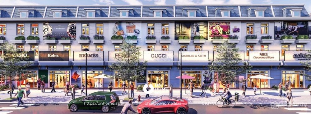 Tiện ích tại dự án nhà phố bình dương - đại phát mall town