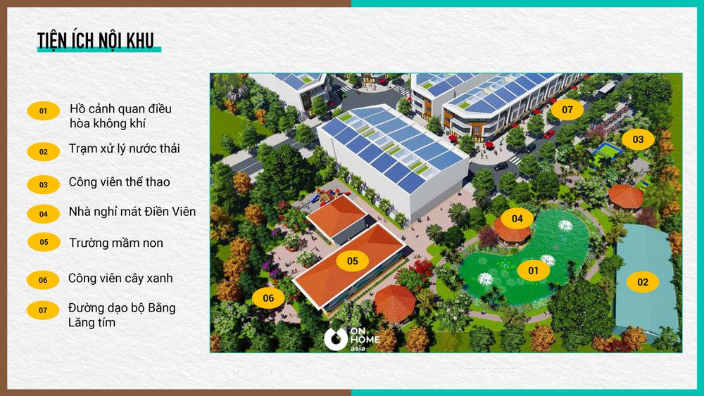 Tiện ích tại dự án nhà phố bình dương - tân phước khánh village