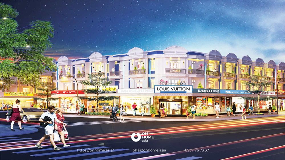 Tiện ích tại dự án nhà phố bình dương - uni mall center