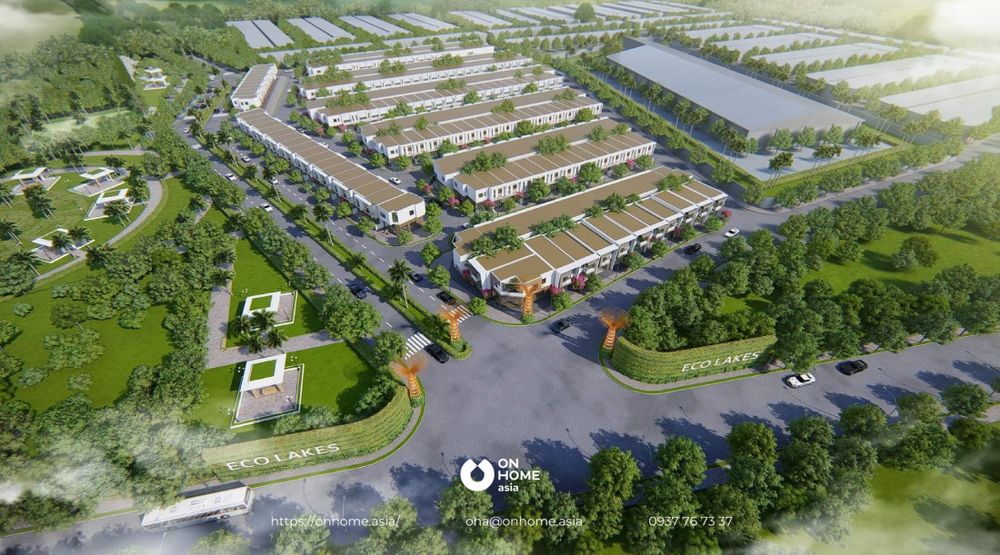 Tổng quan dự án nhà phố ecolakes bình dương