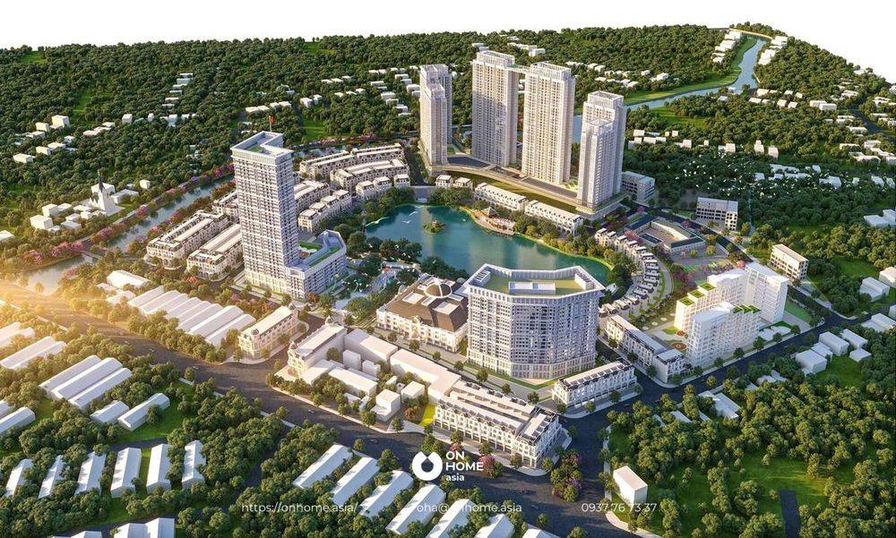 Tổng quan dụ án nhà phố bình dương - hồ gươm thuận an city