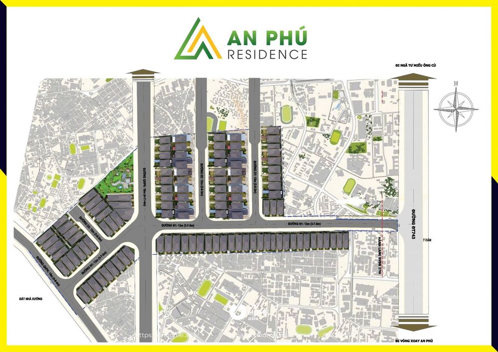 Tổng quan dự án nhà phố bình dương - an phú residence