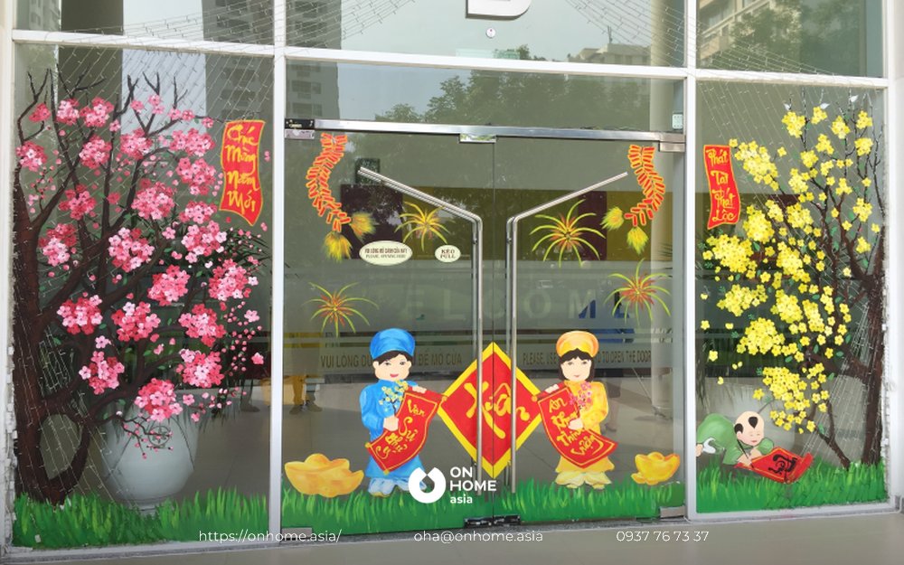 Trang trí nội thất ngày tết năm 2025 Trang trí tết