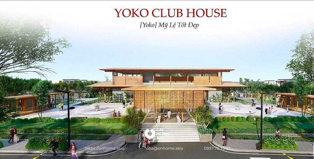 Yoko club house tại dự án nhà phố takara residence bình dương