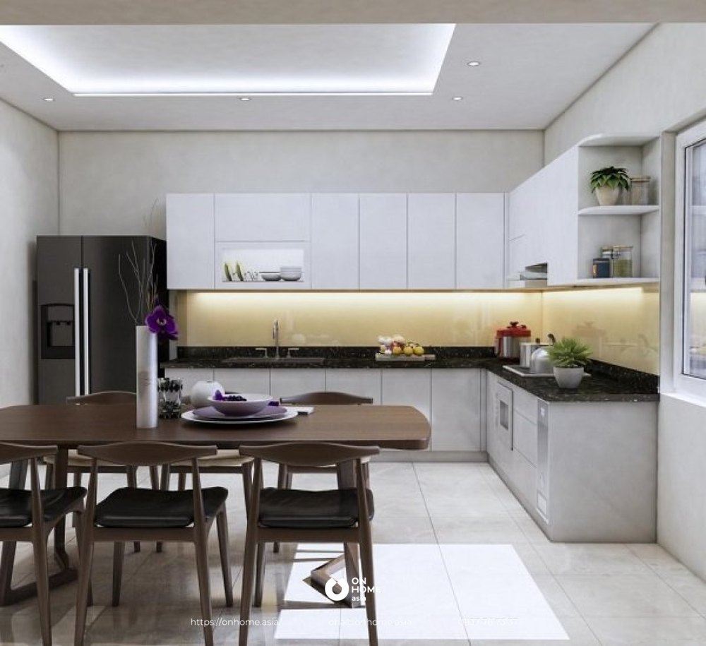 Nhà ở hướng bắc nên bố trí nhà bếp ở hướng tây nam, đông bắc - phong thủy nhà bếp