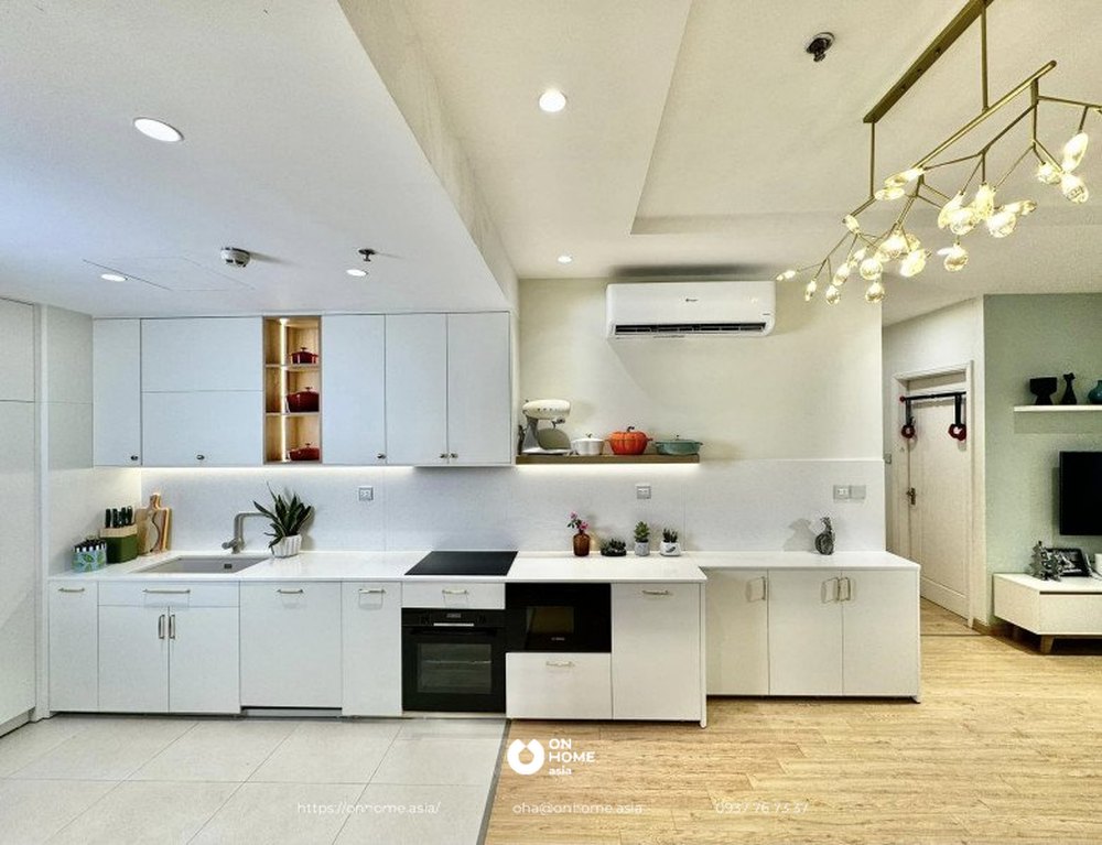 Nhà bếp sạch sẽ giúp ngăn chặn vi khuẩn phát triển - phong thủy nhà bếp