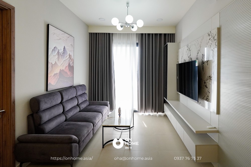 Thiết kế nội thất căn hộ the glory 2pn - phong cách hiện đại Nội thất căn hộ the glory 2pn