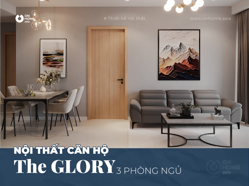 Nội thất căn hộ The GLORY 2PN