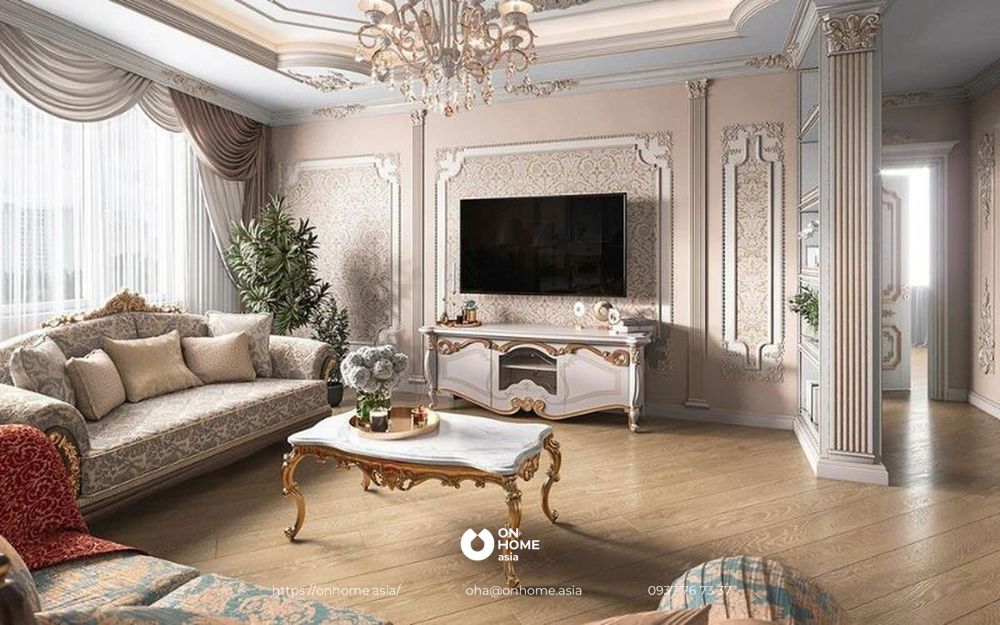 Các phong cách thiết kế nội thất được ưa chuộng trong 2025 Phong cách thiết kế nội thất cổ điển