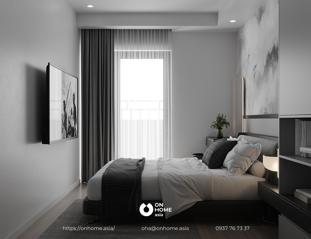Thiết kế nội thất căn hộ the glory 2pn - phong cách hiện đại Nội thất căn hộ the glory 2pn